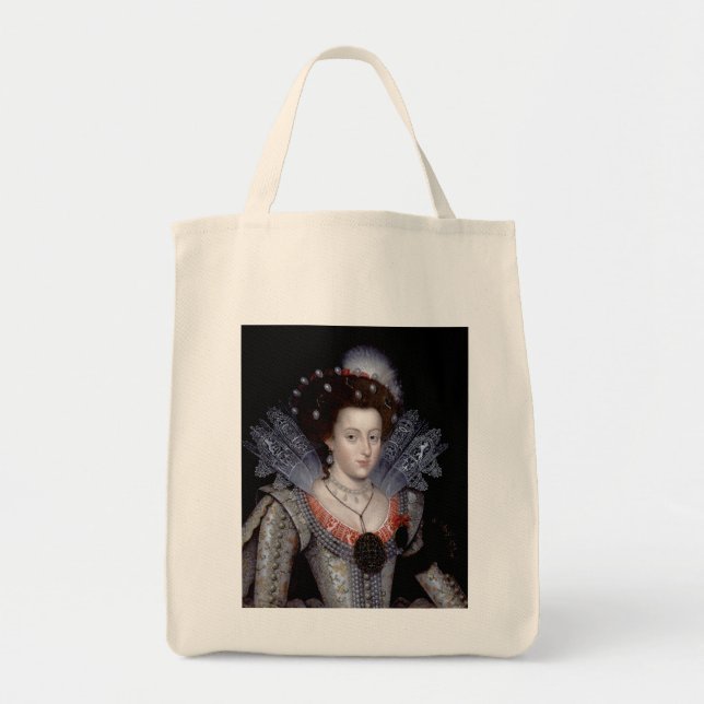Tote Bag Elizabeth, reine d'hiver de Bohême (Devant)