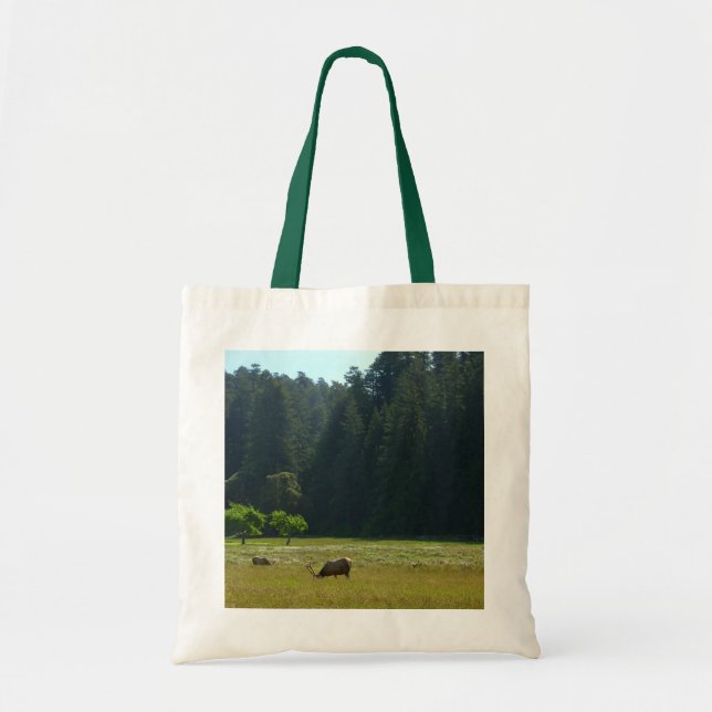 Tote Bag Elk Meadow at Redwood National Park (Devant)