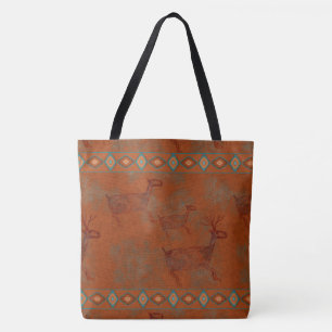 Tote Bag Elk Petroglyphes