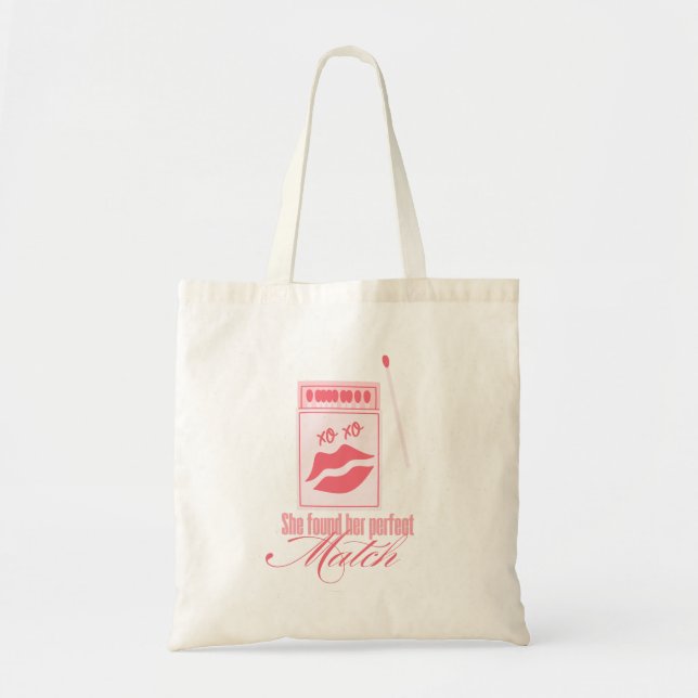 Tote Bag "Elle a trouvé son âme sœur" Mariée de l'émission  (Devant)