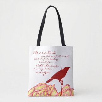Tote Bag Elle chante encore