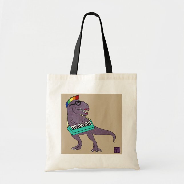 Tote Bag Elle chanteur Fourre-tout de Rex (Devant)
