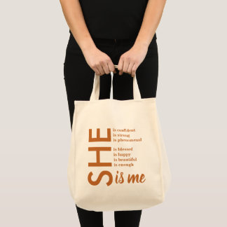 Tote Bag Elle Est Confiante Forte Phénoménale Elle Est Moi