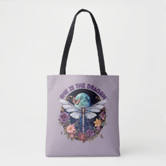 Tote Bag Elle Est Le Dragon