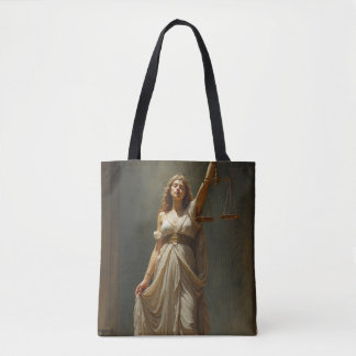 Tote Bag Elle pèse les yeux fermés
