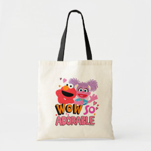 Tote Bag Elmo & Abby Wow si adorable