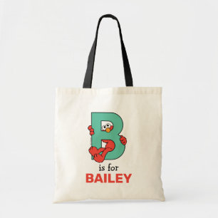 Tote Bag Elmo Alphabet   B Sarcelle