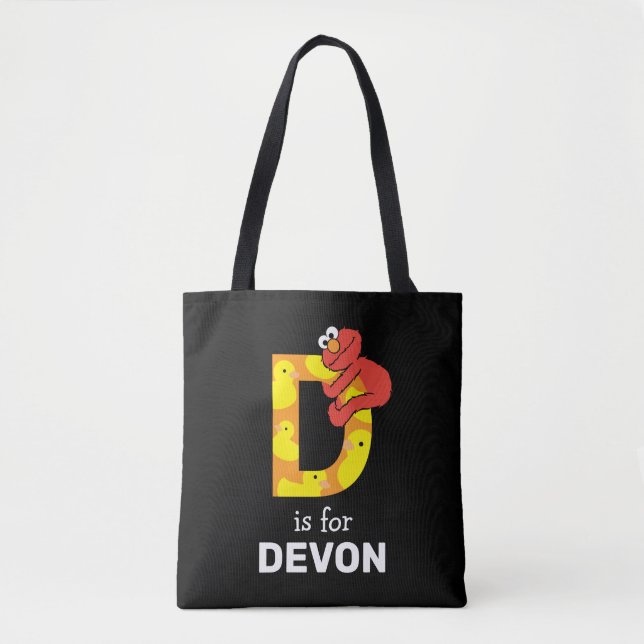 Tote Bag Elmo Alphabet | D Canard (Devant)