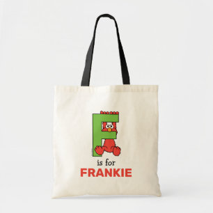 Tote Bag Elmo Alphabet   F Vert