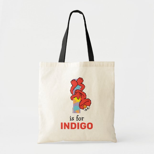Tote Bag Elmo Alphabet | I Crème glacée (Devant)
