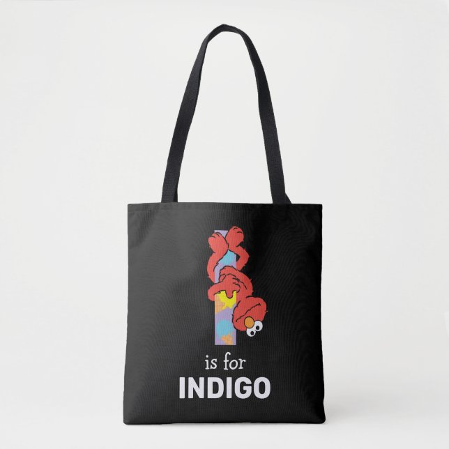 Tote Bag Elmo Alphabet | I Crème glacée (Devant)