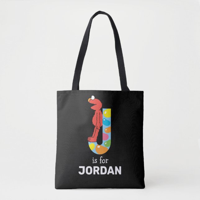 Tote Bag Elmo Alphabet | J Jelly Bean (Devant)