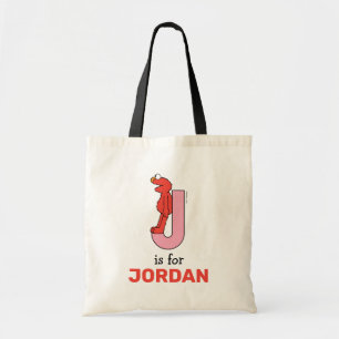 Tote Bag Elmo Alphabet   J rose