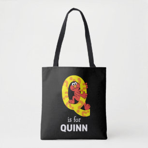 Tote Bag Elmo Alphabet   Point de question Q