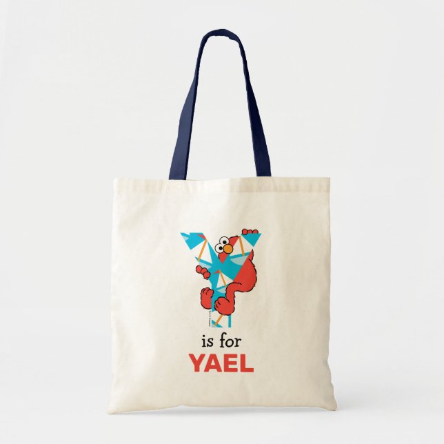 Tote Bag Elmo Alphabet | Y Yacht (Devant)