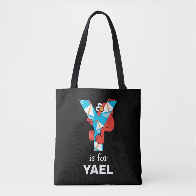 Tote Bag Elmo Alphabet | Yacht Y (Devant)