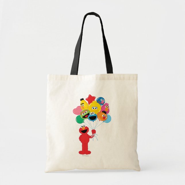 Tote Bag Elmo Balloons (Devant)