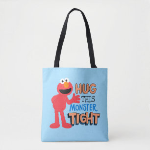 Tote Bag Elmo Enserrez ce monstre serré