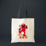 Tote Bag Elmo | Faites la danse du bonheur<br><div class="desc">Elmo est le meilleur danseur heureux à la ronde ! | © 2017 Sesame Workshop. www.sesamestreet.org</div>