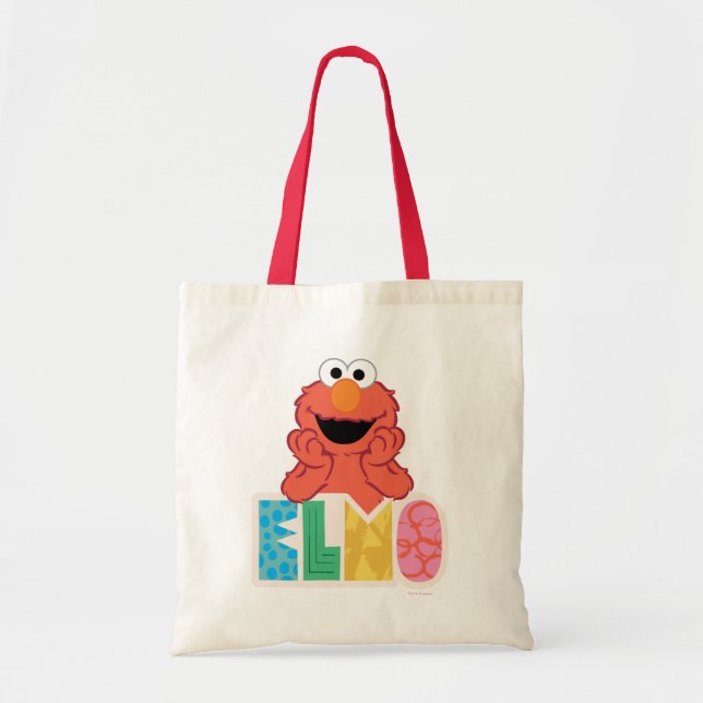 Tote Bag Elmo Mignon & Amusant (Devant)