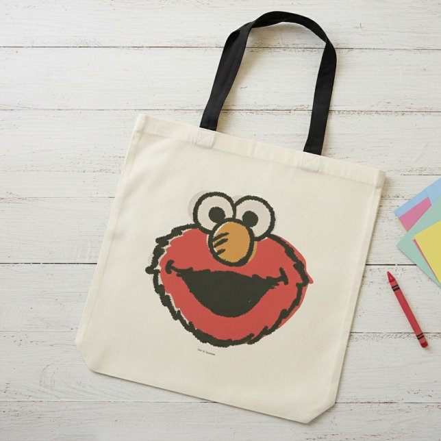 Tote Bag Elmo Retro (Créateur téléchargé)