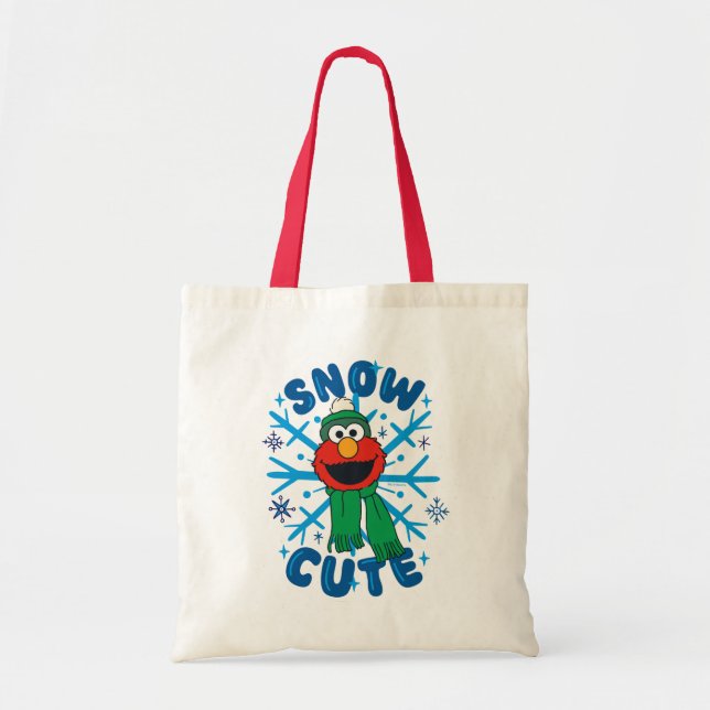 Tote Bag Elmo Snow Cute (Devant)