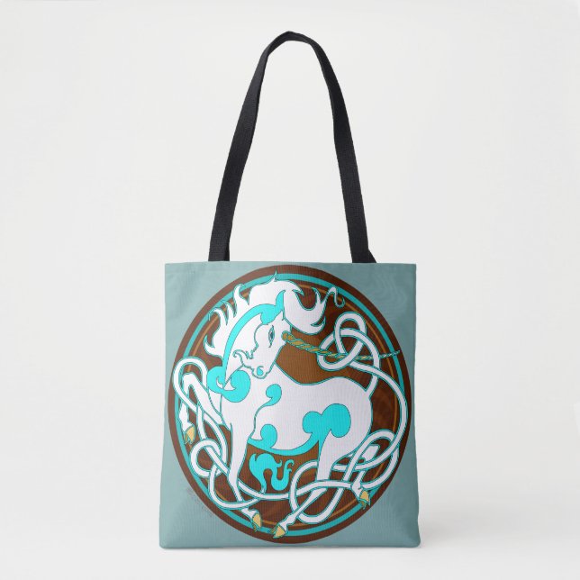 Tote Bag Emballages 2014 de vison : Licorne Fourre-tout de (Devant)