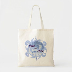 Tote Bag Emblème "Chemin d'un héros" (avec titre)