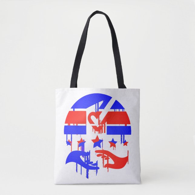 Tote Bag Emblème Créatif d'Autorisation et de Représentatio (Devant)