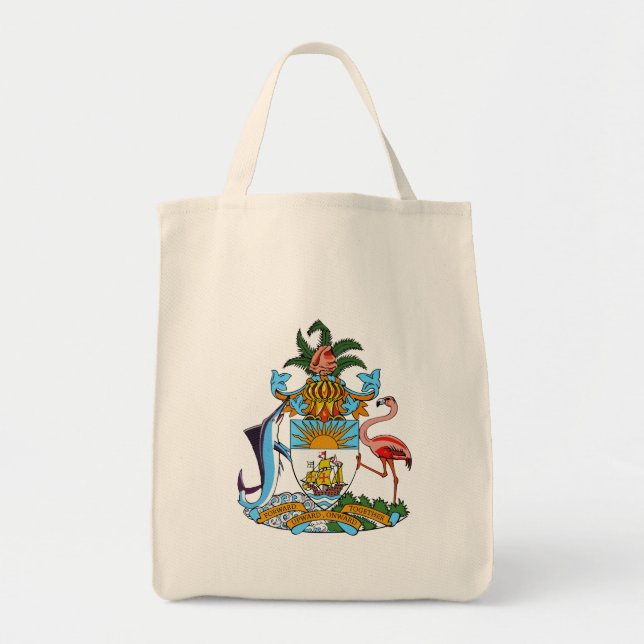 Tote Bag emblème de bahamas (Devant)