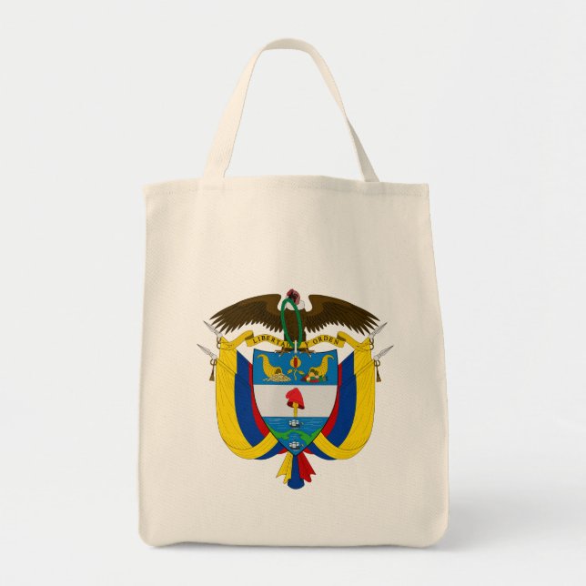 Tote Bag emblème de la colombie (Devant)