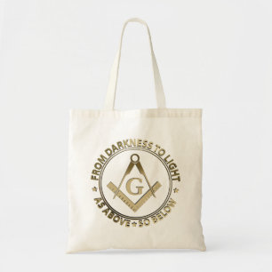 Tote Bag emblème de la franc-maçonnerie