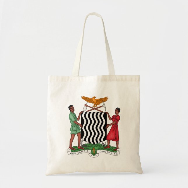 Tote Bag emblème de la zambie (Devant)