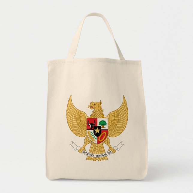 Tote Bag emblème de l'Indonésie (Devant)
