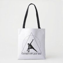 Emblème de Yoga Pose Triangle
