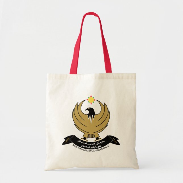 Tote Bag emblème du Kurdistan (Devant)
