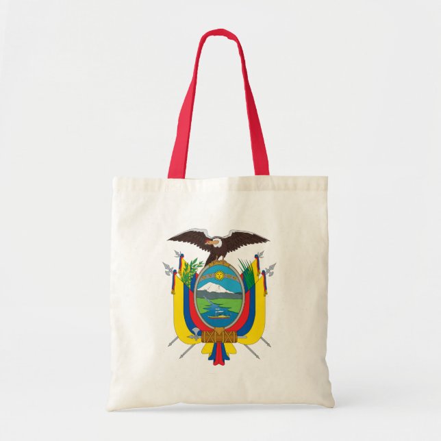 Tote Bag emblème équateur (Devant)