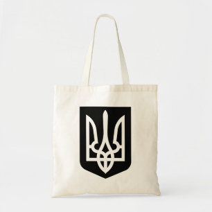 Tote Bag Emblème graphique contemporain Tryzub de l'Ukraine