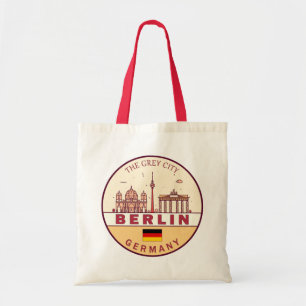Tote Bag Emblème Skyline de Berlin Allemagne