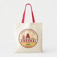 Emblème Skyline de Chennai India City