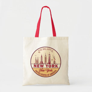 Tote Bag Emblème Skyline de New York