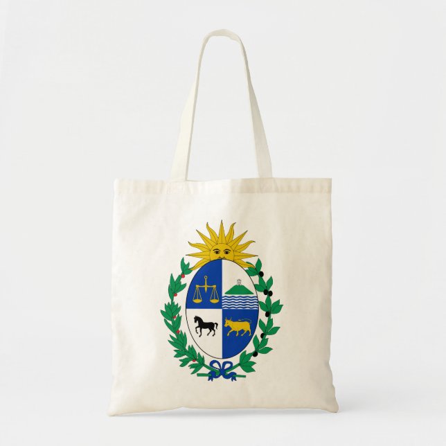 Tote Bag emblème uruguay (Devant)