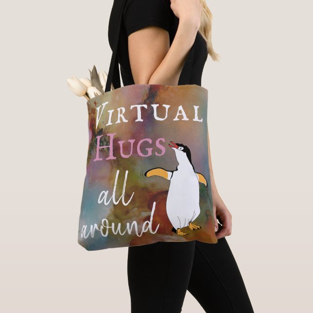 Tote Bag Embouteillages virtuels (De près)