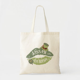 Tote Bag Embrasse-moi Je suis irlandais