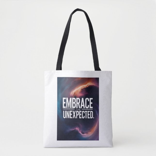 Tote Bag Embrasser l'inattendu (Devant)
