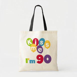 Tote Bag Embrassez-moi que je suis 90 T-shirts et cadeaux