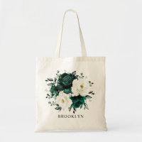 Emerald Green Eucalyptus Blanc Floral Mariage