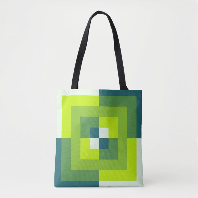 Tote Bag Emerald Labyrinth (Devant)