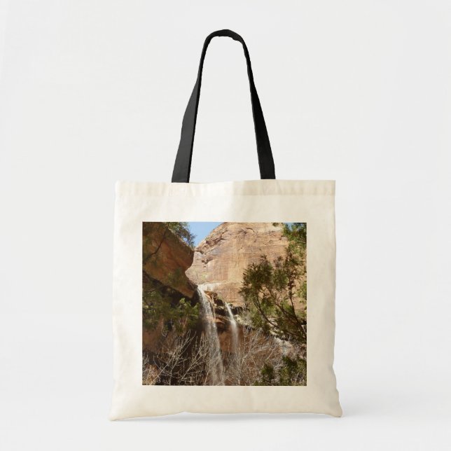 Tote Bag Emerald Pool Falls I du parc national de Zion (Devant)