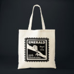 Tote Bag Emerald wedding anniversary 55 ans<br><div class="desc">Si vous désirez de l'aide pour customiser ce design, veuillez utiliser le bouton de demande de ce concepteur, juste en dessous de ce texte. Ce t-shirt a une illustration en noir et blanc d'un mari et d'une femme avec leurs doigts roses entrelacés, se tenant la main. Un grand design pour...</div>
